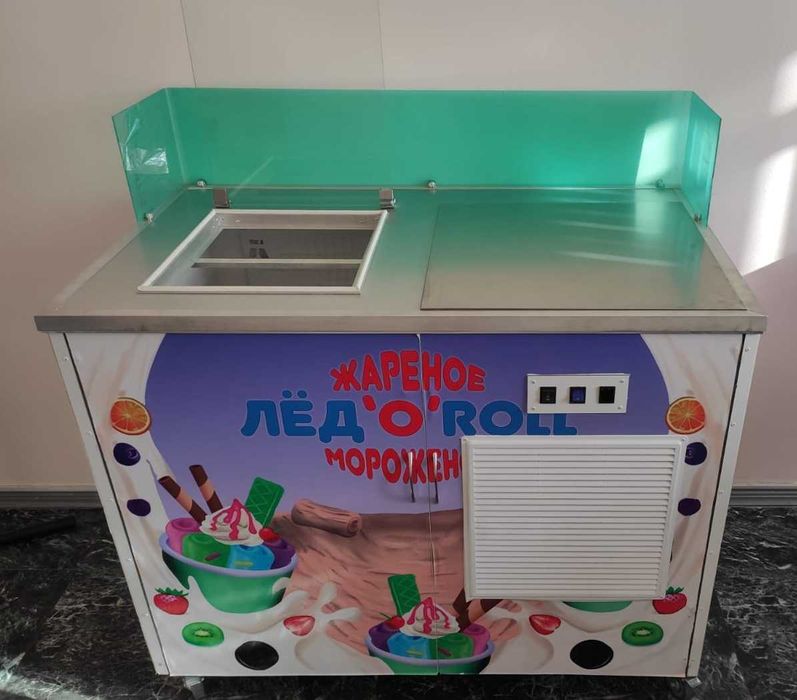 Оборудование для «Жаренного» ролл мороженного, компании «JustApple»