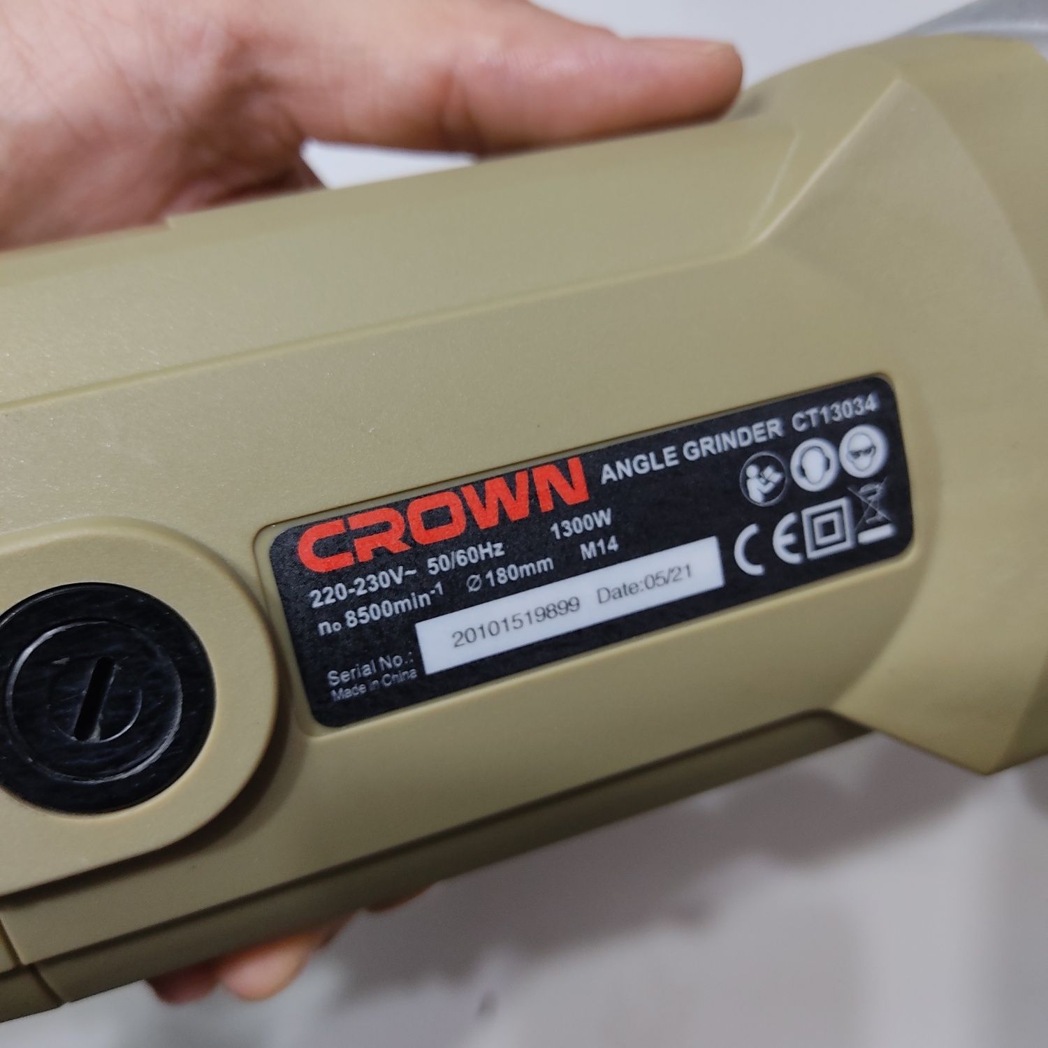 Болгарка Crown original УШМ 180мм ct13034 balgarka
