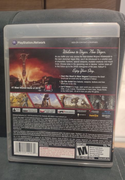Fallout New Vegas (Диск на Playstation 3)