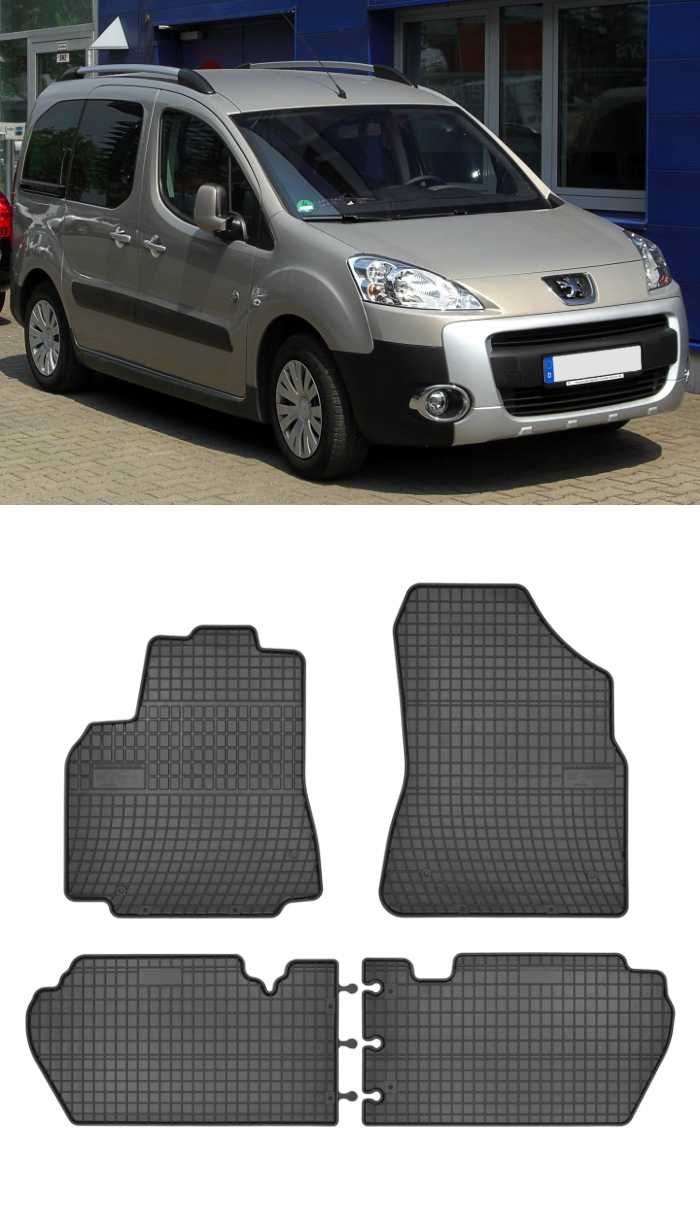 Гумени стелки Frogum за Peugeot Partner 08-18 Citroen Berlingo 08-18