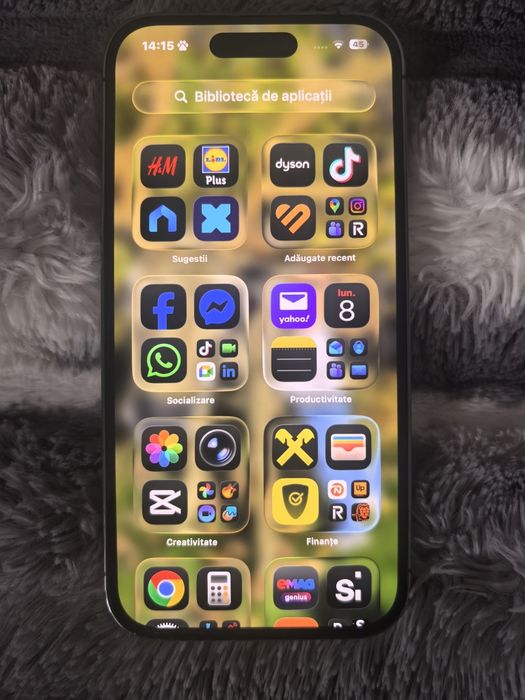 Telefon Iphone 14 Pro, 128GB, Deep Purple full box