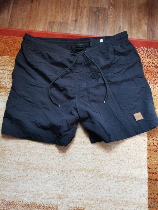 Short de baie URBAN CLASSICS, negru , marime XXL