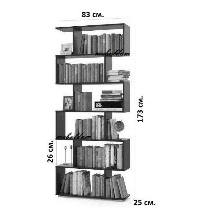 Етажерка,стелаж,библиотека(код-0125)