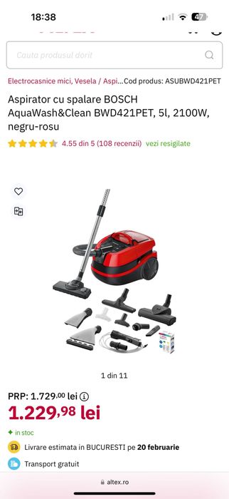 Aspirator bosch