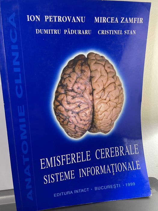 Tratat medicina Emisferele Cerebrale GH Petrovanu 1999 NOU rezidentiat