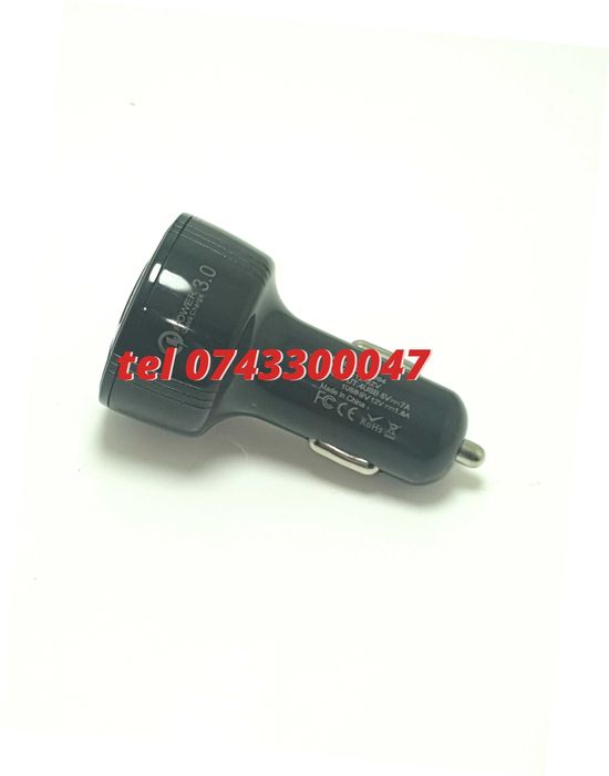 Superfastcharge Incarcator Auto Cu Patru Porturi Usb Partycharge