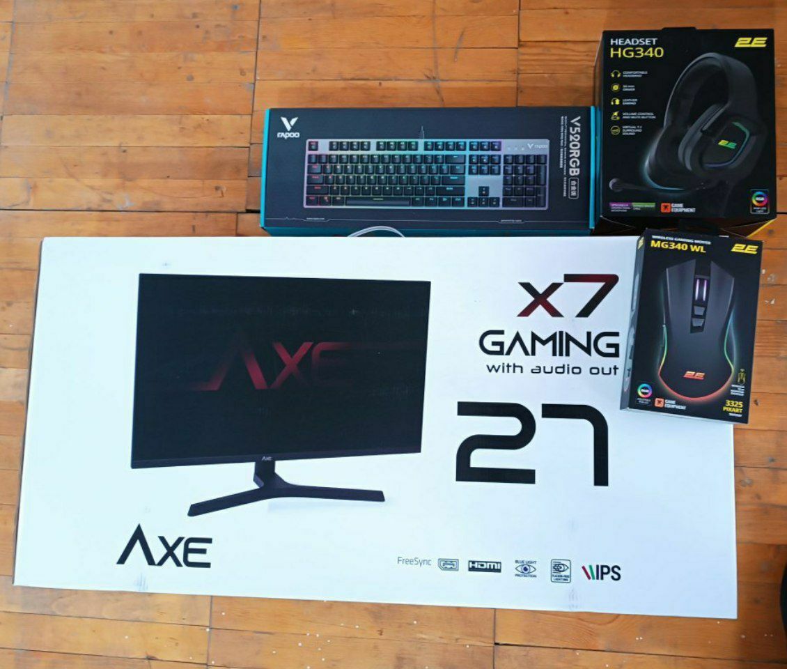 Monitor Axe x7 2K 165Gh
