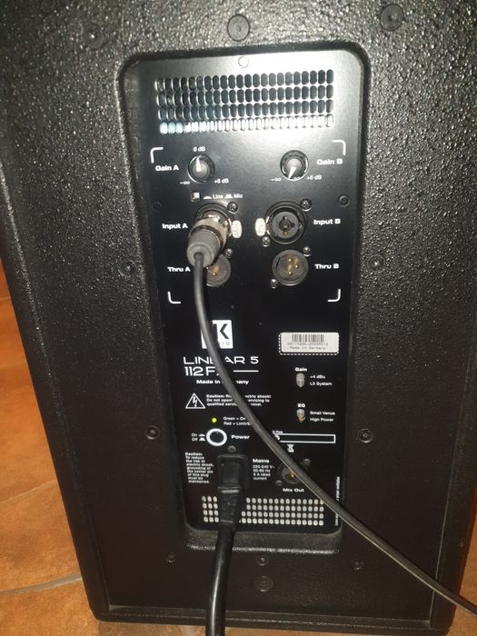 Boxe active HK Linear5 112FA 1200w/Sennheiser EW100G3/E945