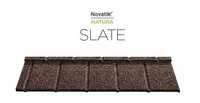 Композитная черепица Novatik Natura Slate Brown Earth (Коричневый)