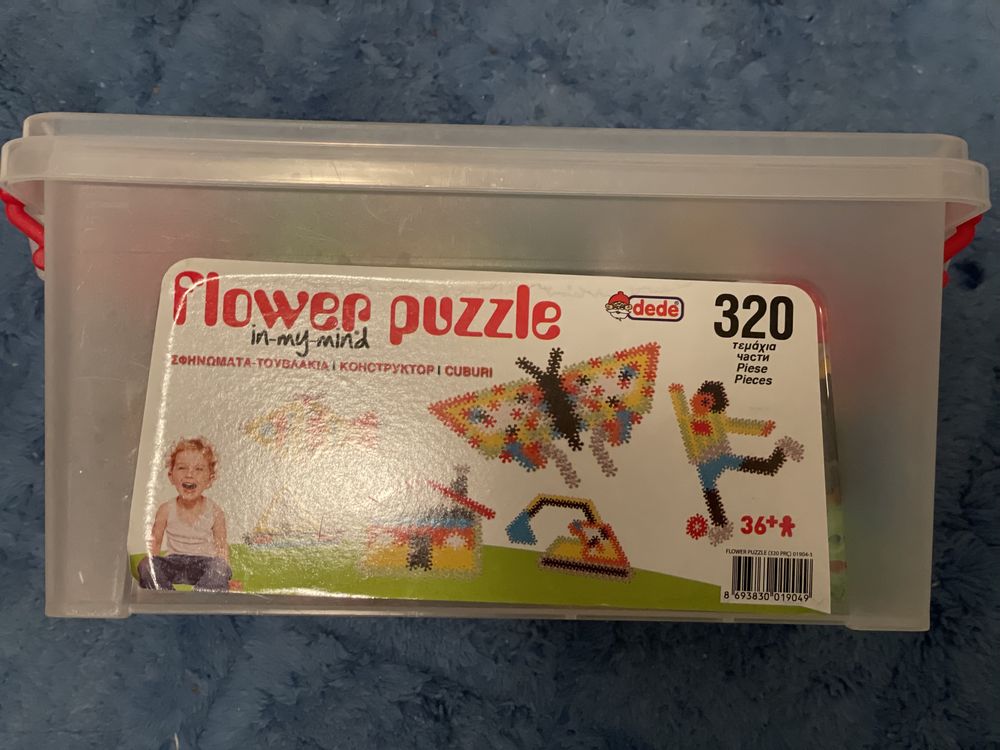 Flower puzzle joc educativ