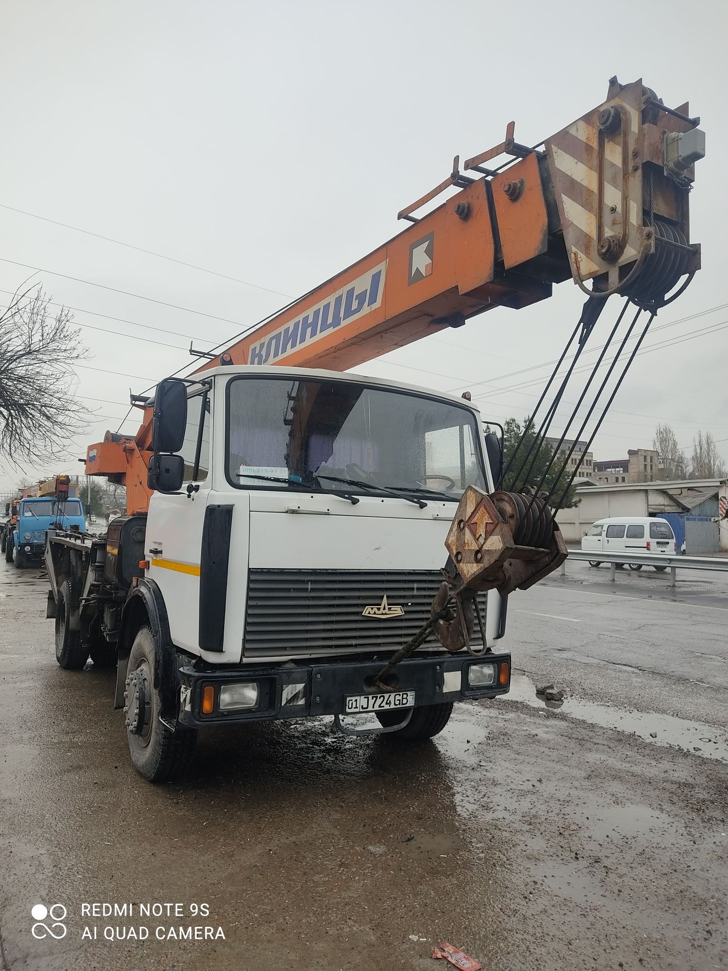 Avtokran xizmati 16ton 18metr 25ton 28metr