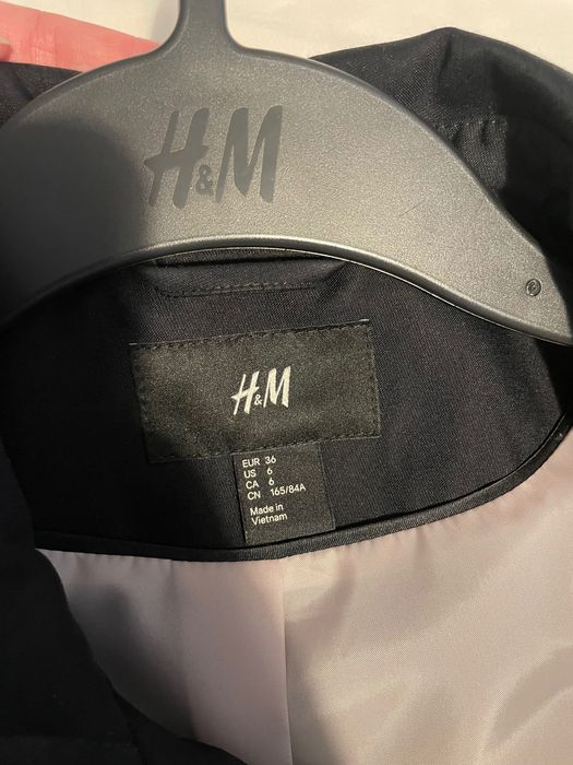 Palton bleumarin inchis marimea S H&M