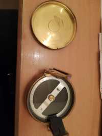 Busola prismatica (compas prismatic) din bronz