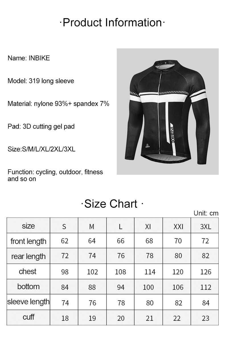 Tricou Ciclism INBIKE masura L, nou nout