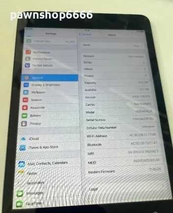 Apple iPad mini WiFi + Cellular 16GB, черен цвят