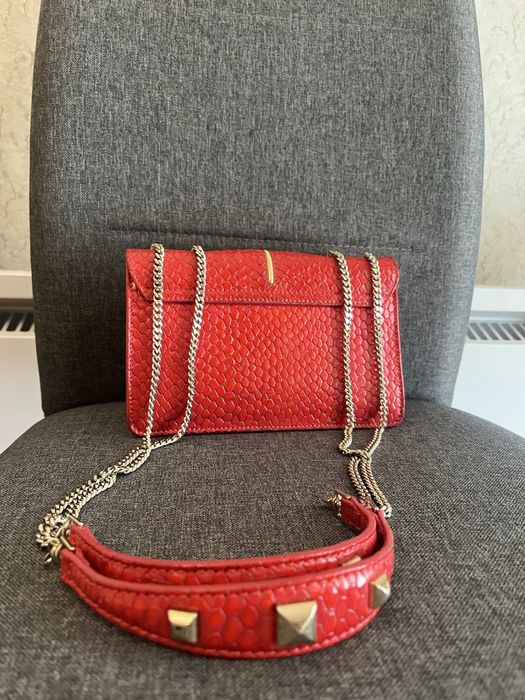 Чанта червена Patrizia pepe