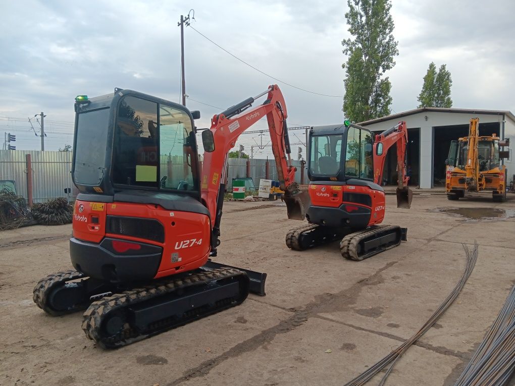 Vand miniexcavator kubota U27-4
