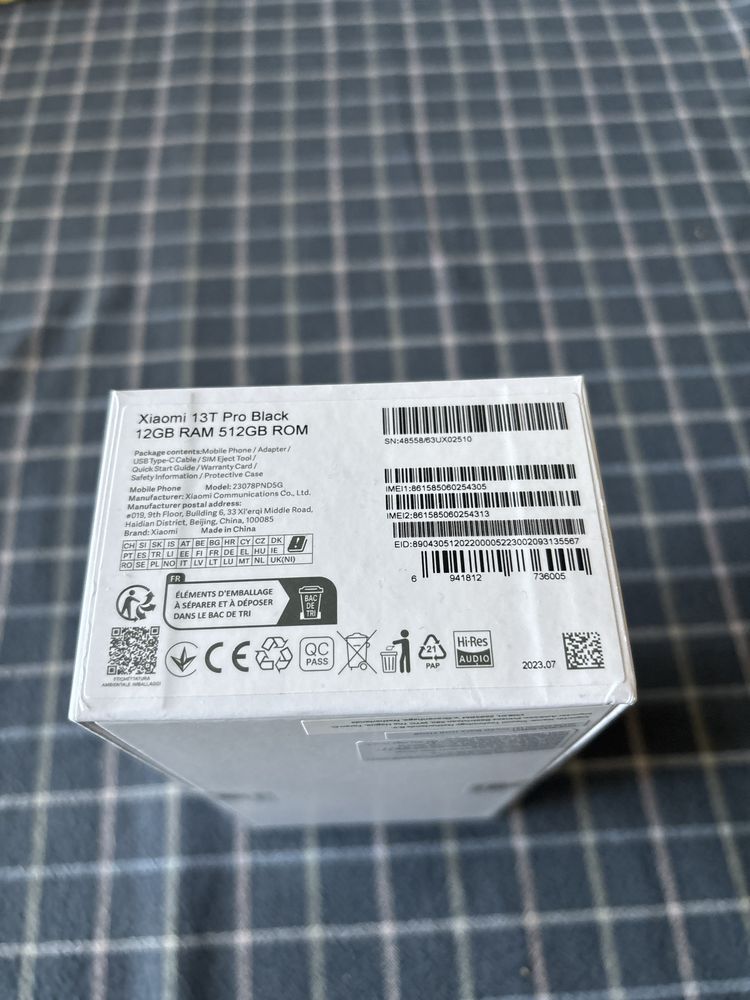 Xiaomi 13T Pro Black sigilat