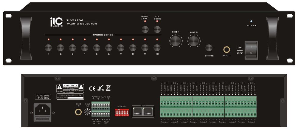 Автоматический селектор зон ITC T-6212A