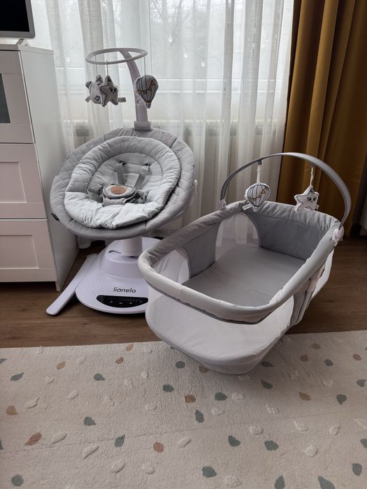 Бебешка люлка 2 в 1 с кош Lionelo Bella