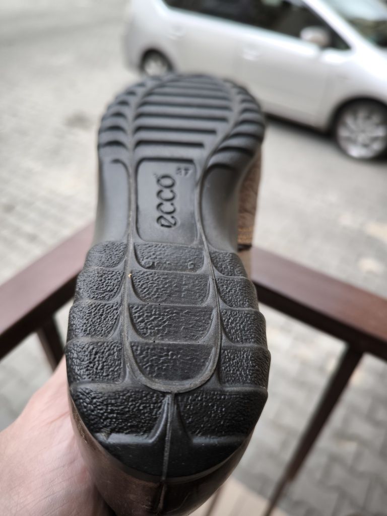 Preț fix,Ghete ECCO din piele naturala,38;24cm nu Adidas Nike