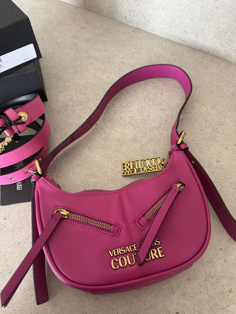Дамски комплект Versace чанта и колан