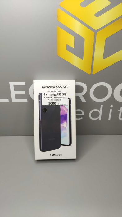 Samsung A55 5G 8GB RAM/128GB/Navy/Produs nefolosit! ID380-AG2