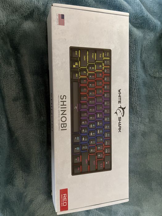 Клавиатура White shark shinobi!!!