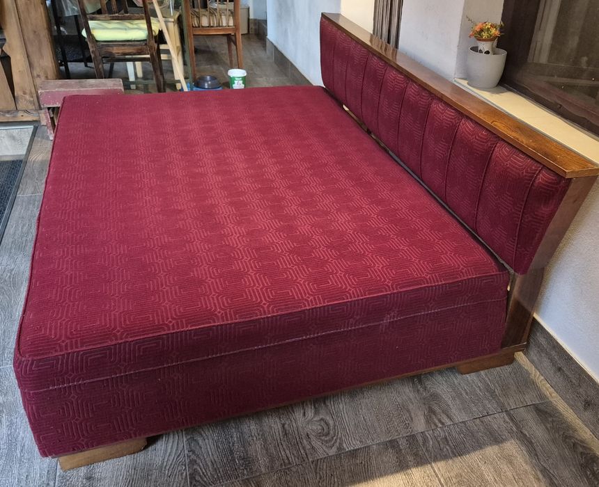 Pat cu lada depozitare