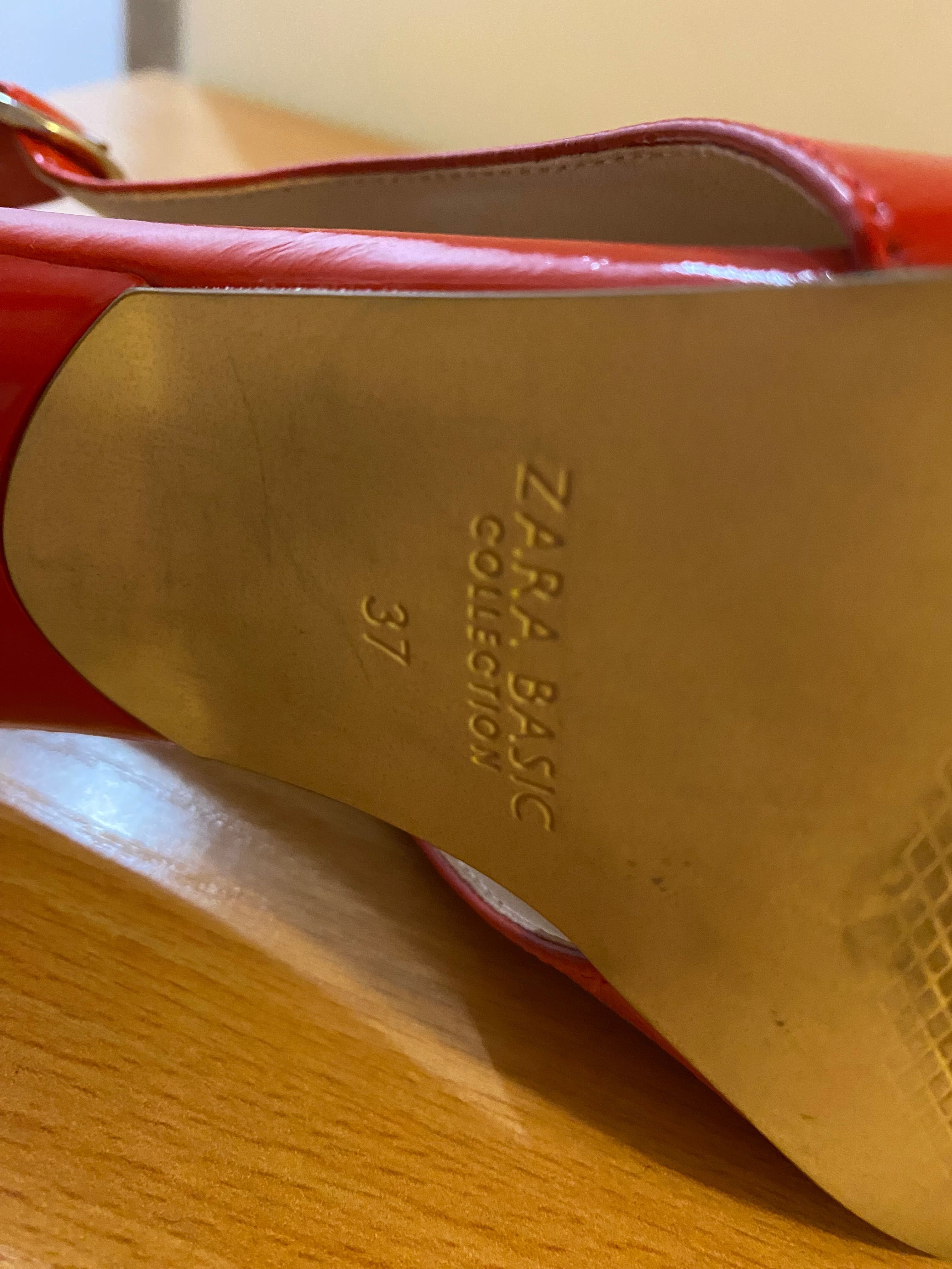 Нови обувки от естествена кожа на Zara