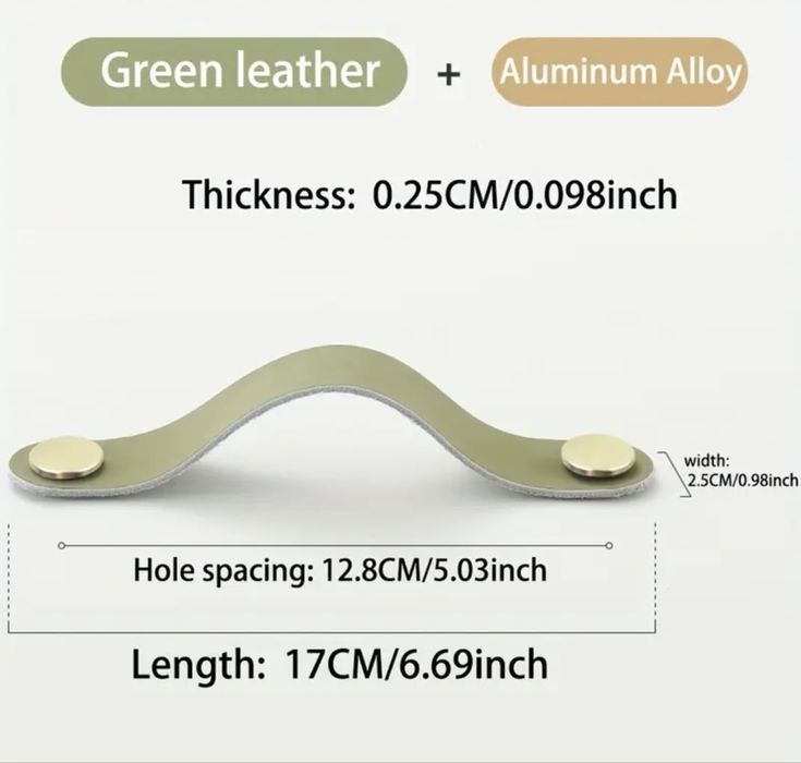 Кожени дръжки за мебели