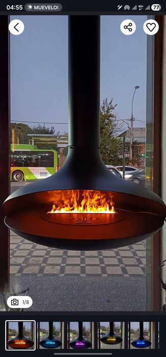 Пароувлажнитель Aiwa Redfire Hang, 3D-400 декоратив камин