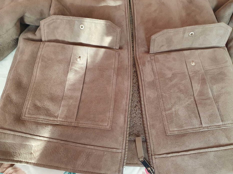 Зимно яке 100% агнешка испанска  кожа