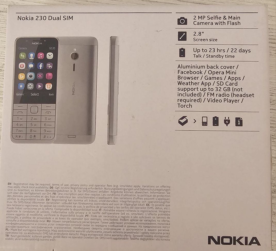 Nokia 230 Black Dual Sim