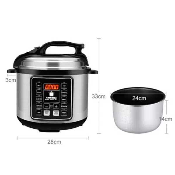 Oala sub presiune electrica multifunctionala 1050W 6L 10 in 1