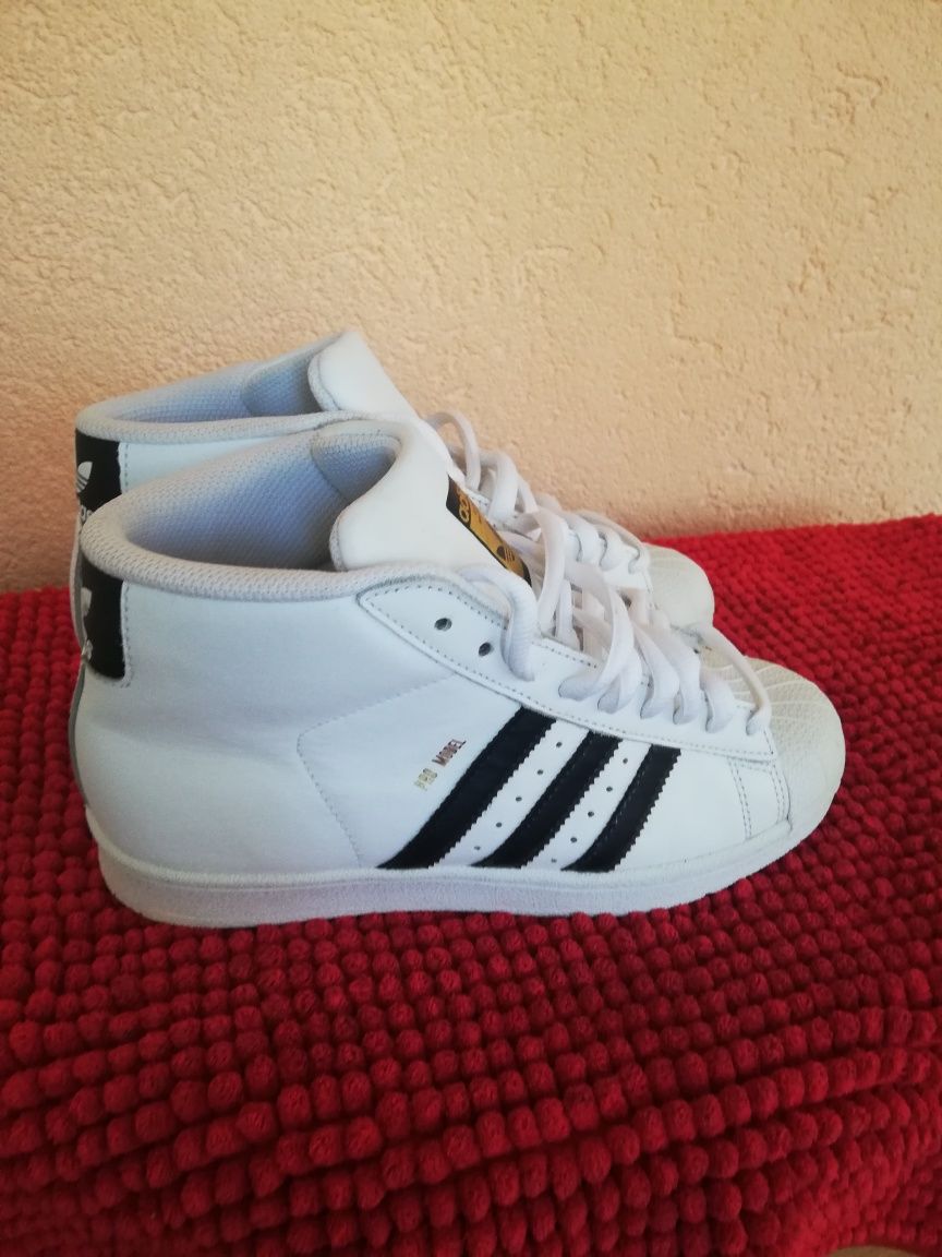 Bascheți damă Adidas Pro Model nr 37,5 piele