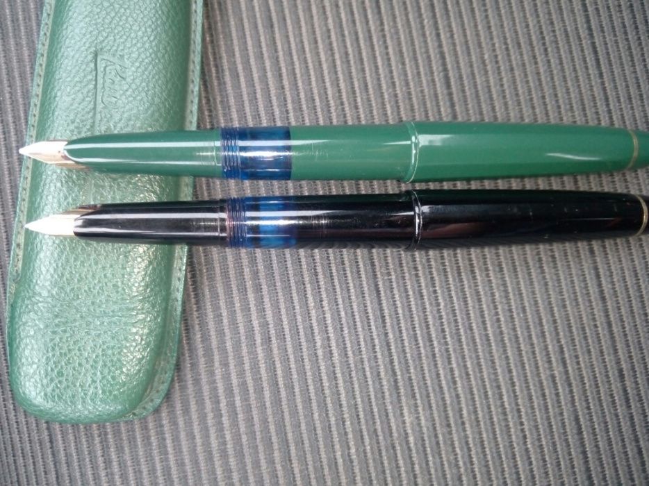 Rare, set 2 stilouri Kaweco Sport V16 mini anul 1960 penita aur