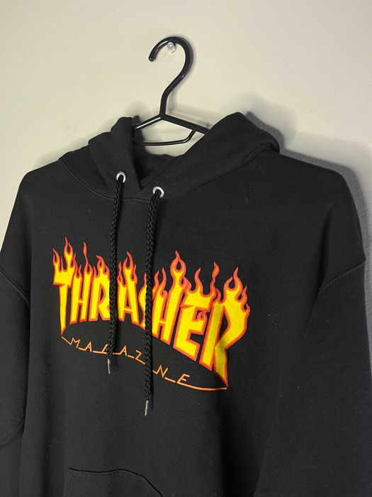 Thrasher Flame Pullover Hoodie Дамско Горнище