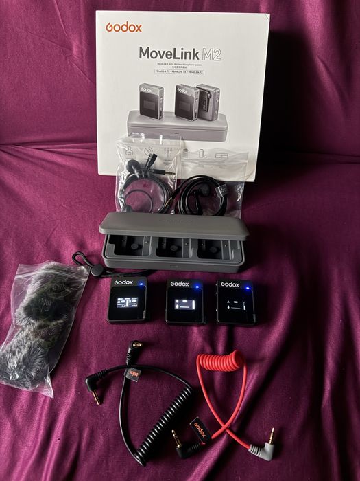 Godox Movelink m2 безжинчи микрофони
