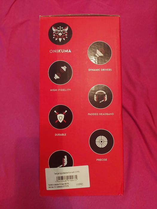 Căști X15 Pro Onikuma
