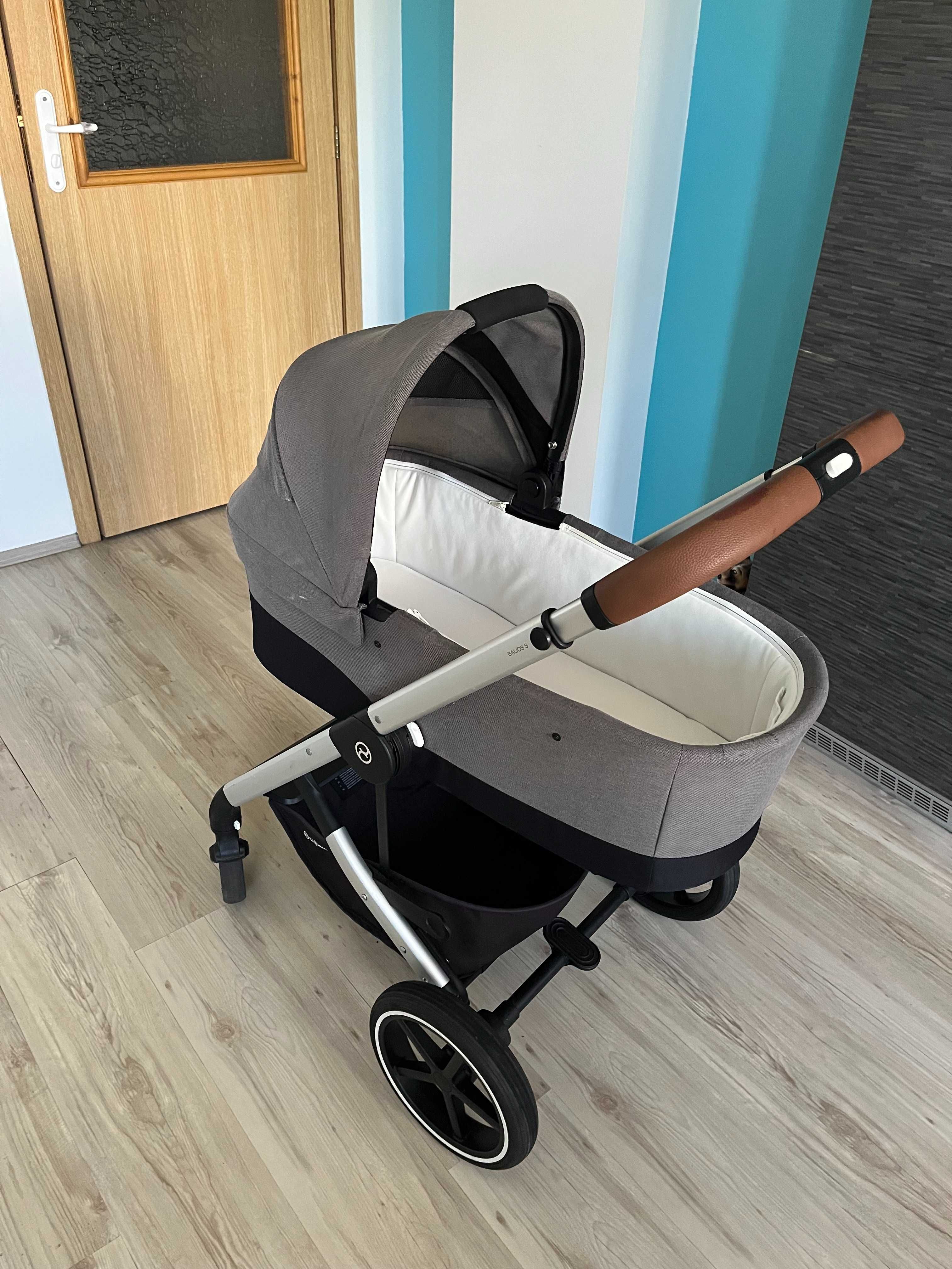Детска количка Cybex Balios S lux + кош за новородено Cot S