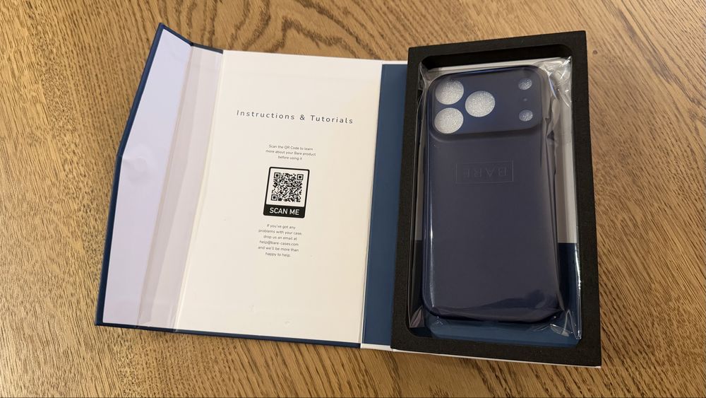 BARE Case за iPhone 17 Pro Deep Blue