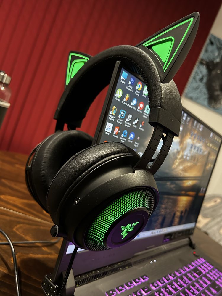 Слушалки Razer Kraken kitty edition gaming headset