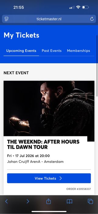 Bilete The Weekend Amsterdam - 17 iulie 2026