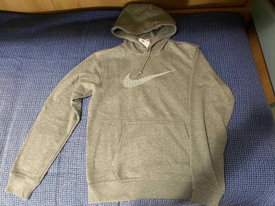 Мъжки суитшърт Nike – сив, чисто нов, размер M