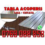 Tabla pentru acoperis, dreapta, cutata, zincata, prevopsita - Calarasi