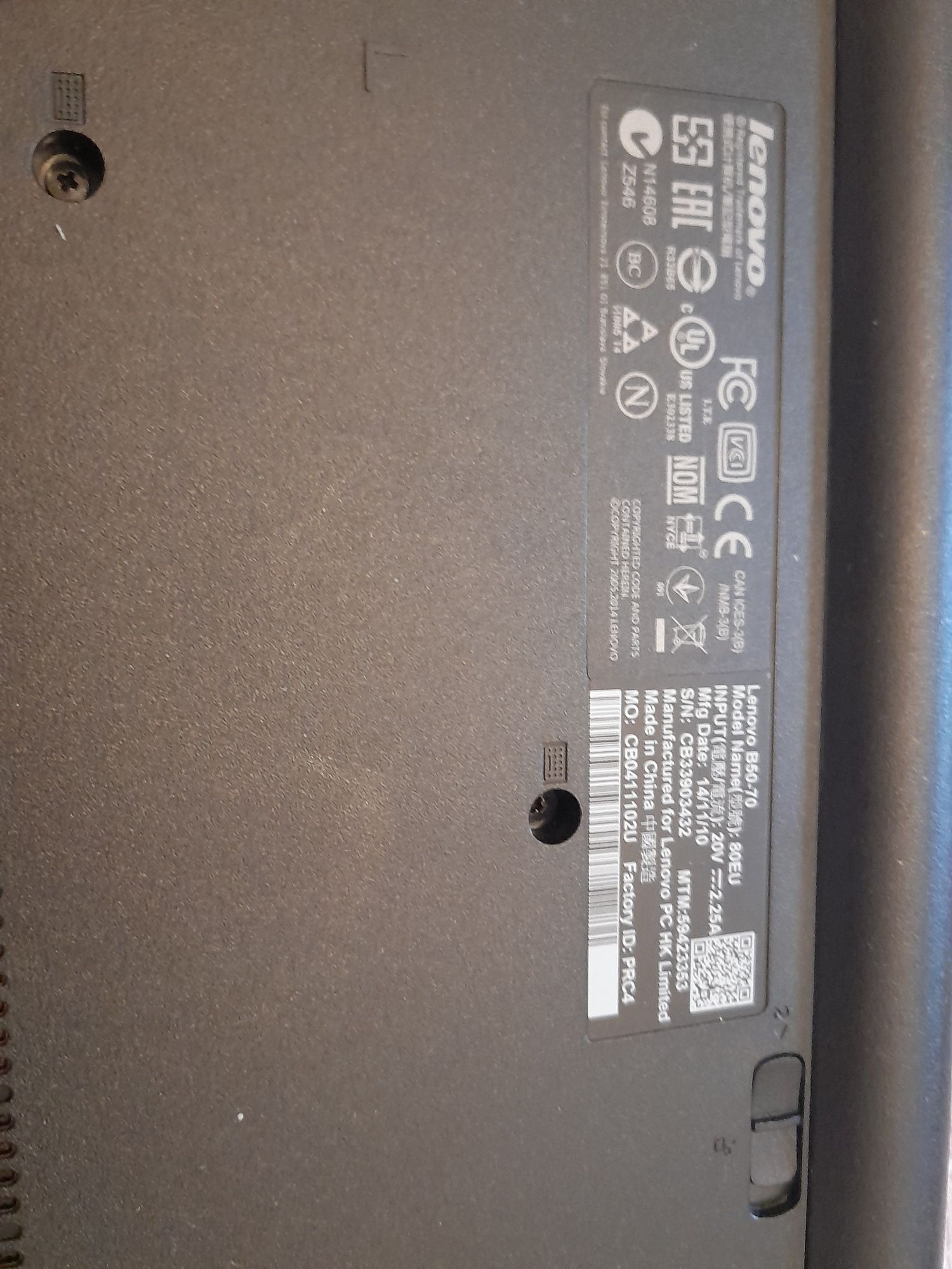 Laptop Lenovo i3 rami 8 giga