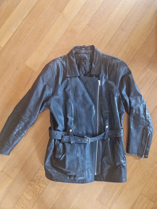 Дамско яке, естествена кожа