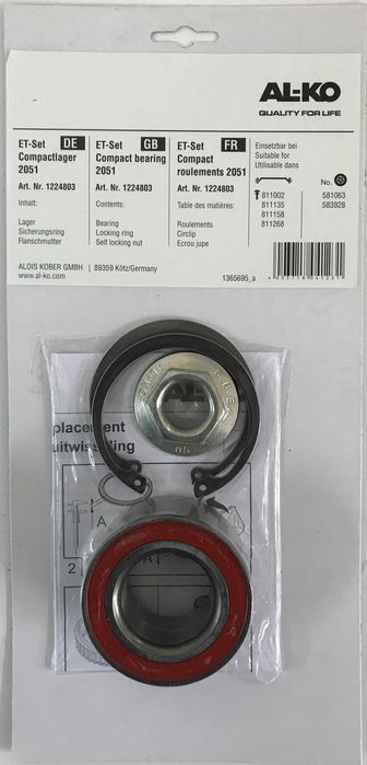 Rulment Remorca Platforma Peridoc Rulote AL-KO compact de la 750kg