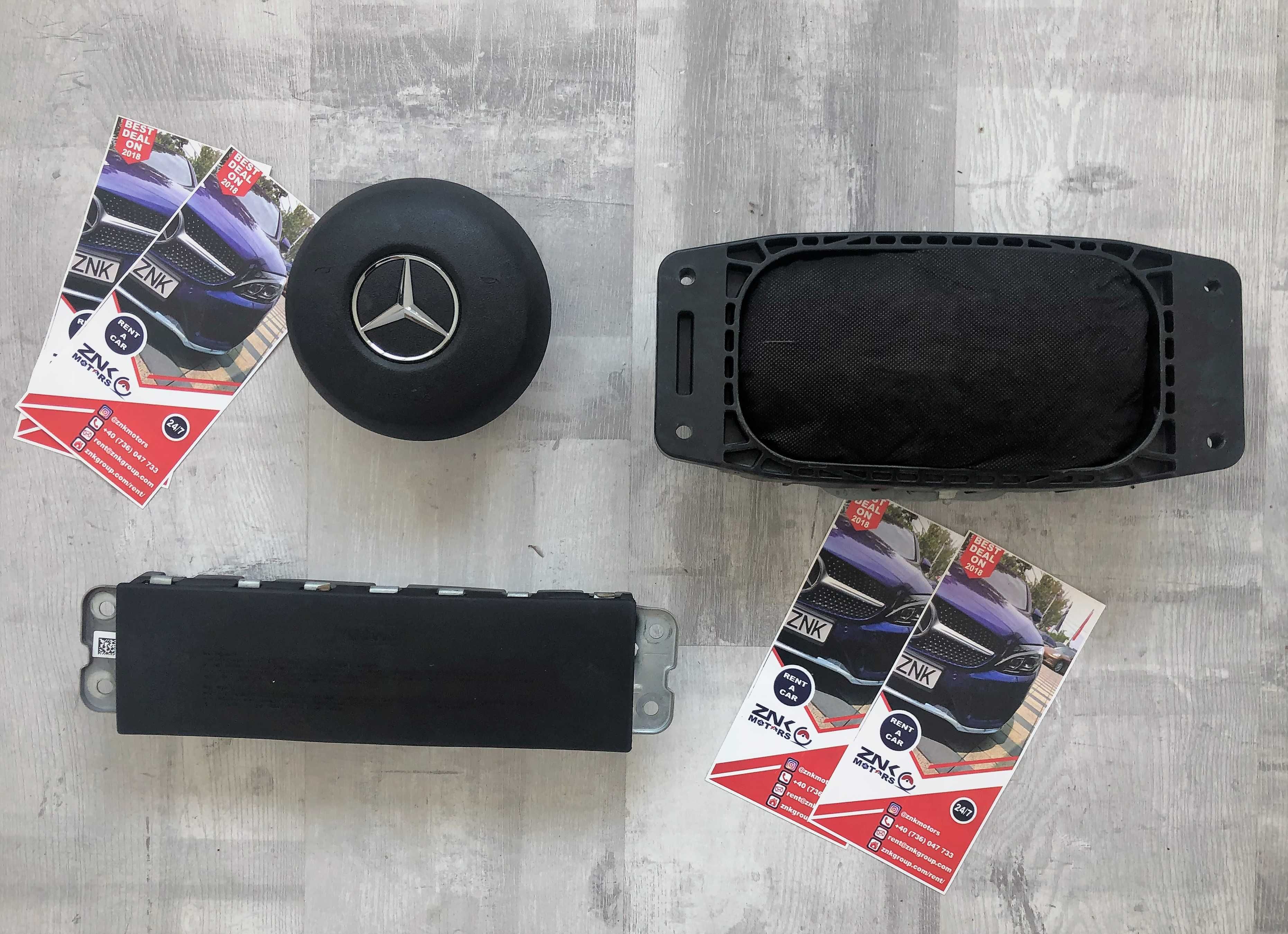 Mercedes Benz GLC w253 plansa de bord kit airbag volan / set centuri